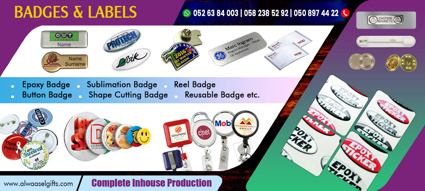 Badges Labels Printing