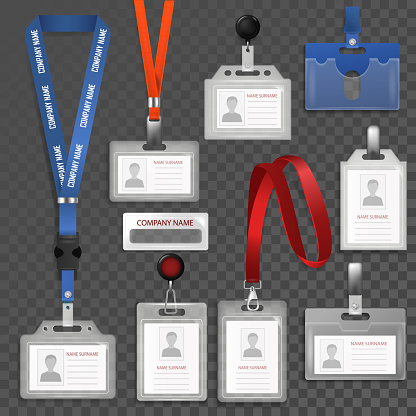 ID Card Accessories  Badge Lanyards, Reels, Holders in Dubai